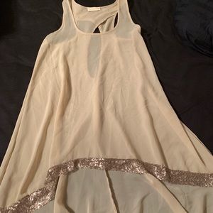 Sequin tank top